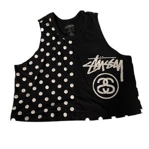 STUSSY Womens Crop Top